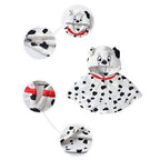 Cosy Baby Poncho Dalmatiër