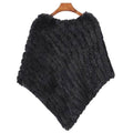 Gestreepte Bont Dames Poncho