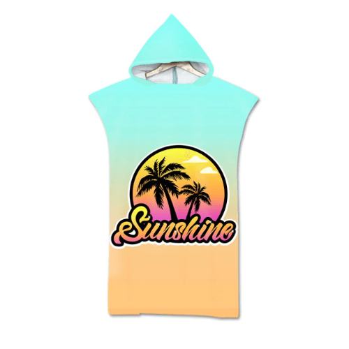 Handdoek Poncho met Capuchon Strand