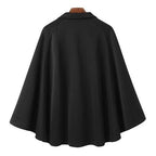 Heren Poncho Black Edition