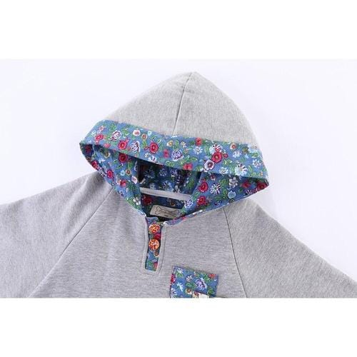 Katoenen Winter Poncho Kind