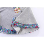 Katoenen Winter Poncho Kind