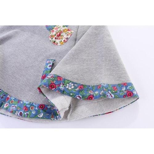Katoenen Winter Poncho Kind