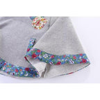 Katoenen Winter Poncho Kind
