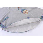 Katoenen Winter Poncho Kind