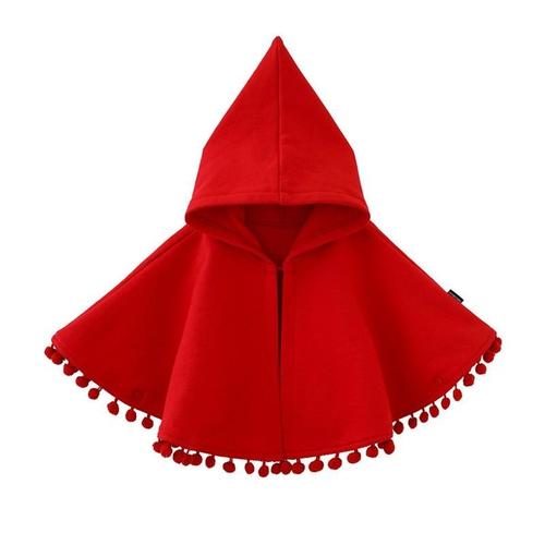 Baby Poncho Roodkapje