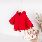 Baby Poncho Roodkapje
