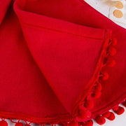 Baby Poncho Roodkapje
