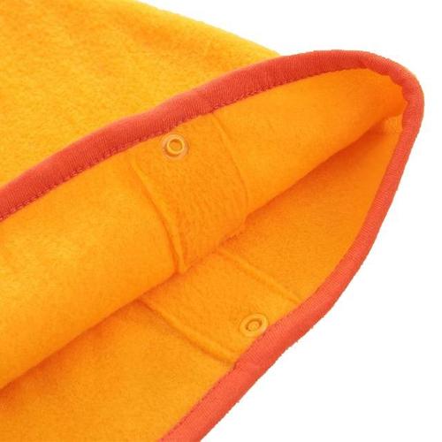 Katoenen Baby Poncho met Capuchon