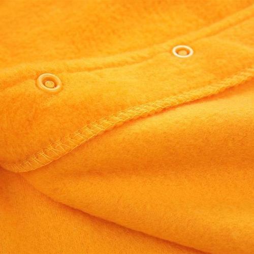 Katoenen Baby Poncho met Capuchon
