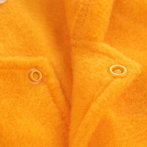 Katoenen Baby Poncho met Capuchon
