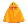 Katoenen Baby Poncho met Capuchon