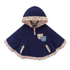 Katoenen Winter Poncho Kind
