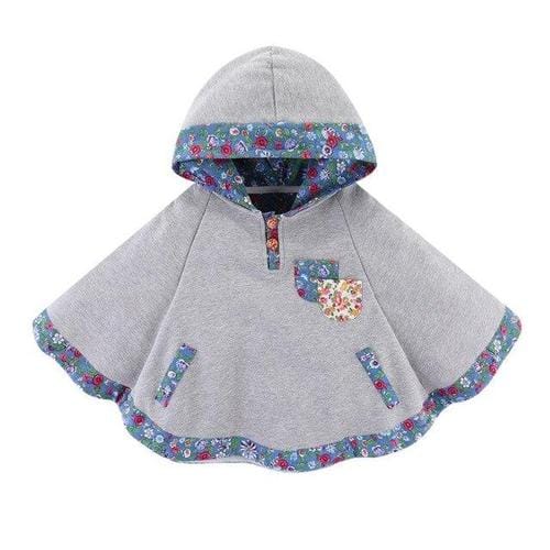 Katoenen Winter Poncho Kind