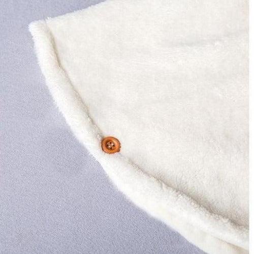 Winter Baby Poncho met Capuchon