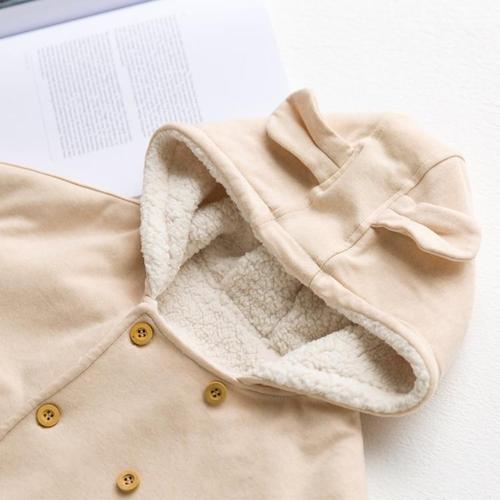 Fleece Baby Poncho Winter