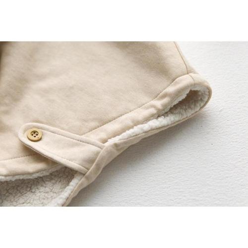 Fleece Baby Poncho Winter