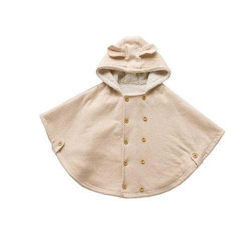 Fleece Baby Poncho Winter