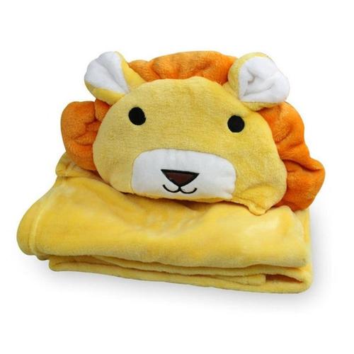 Badponcho Baby met Capuchon