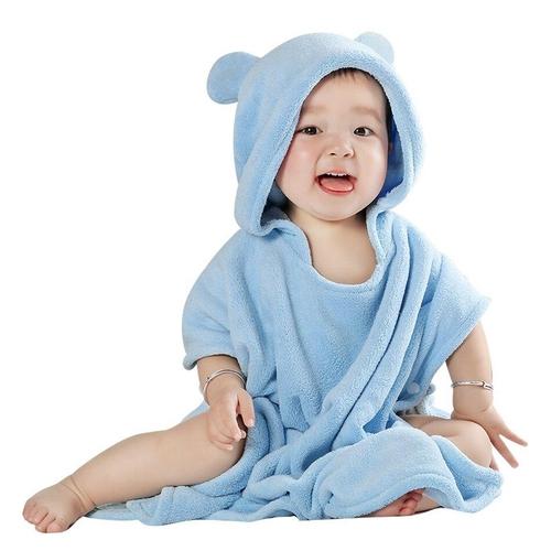 Zachte Badponcho Baby