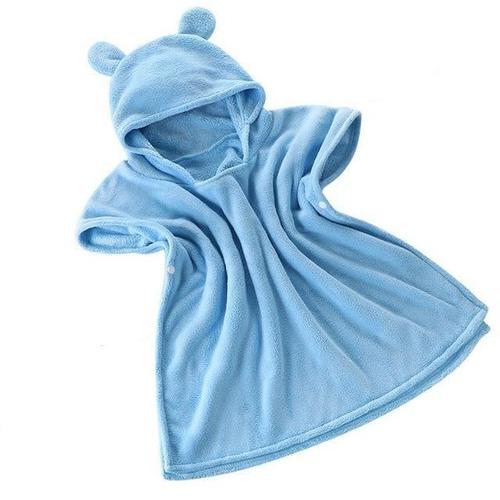Zachte Badponcho Baby
