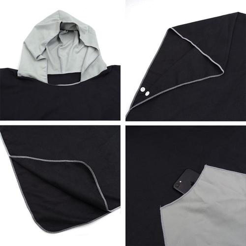 Badjas Poncho Heren