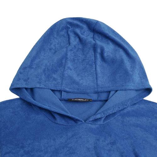 Fleece Badponcho Heren