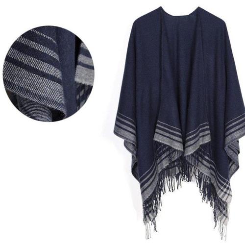 Warme Kasjmier Dames Poncho