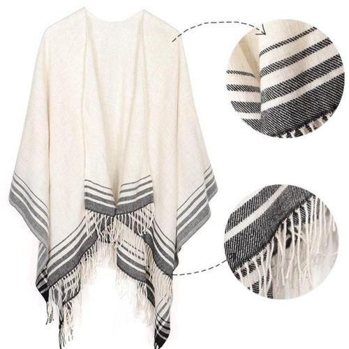 Warme Kasjmier Dames Poncho