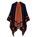 Vintage Dames Poncho Kasjmier