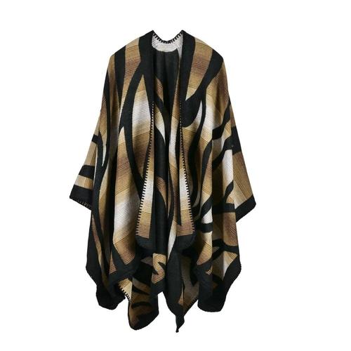Winter Cape Poncho Dames