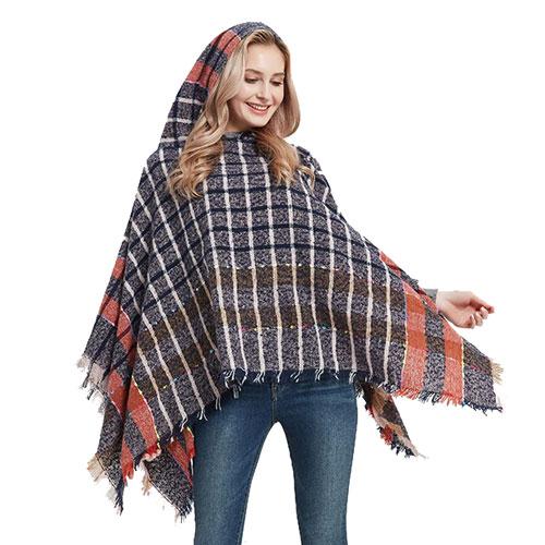 Zomer Dames Poncho met Capuchon