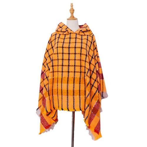 Zomer Dames Poncho met Capuchon