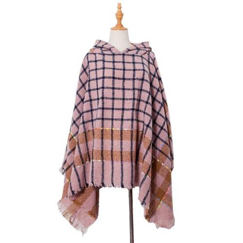 Zomer Dames Poncho met Capuchon