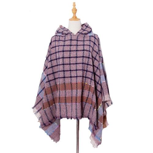 Zomer Dames Poncho met Capuchon