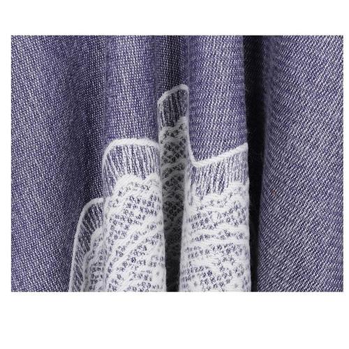 Fijne Dames Poncho met Bontkraag