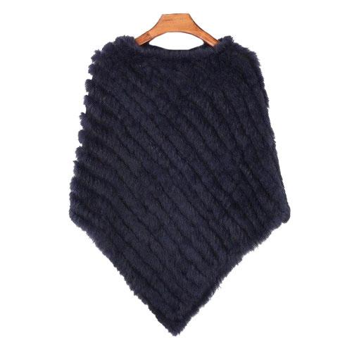 Gestreepte Bont Dames Poncho