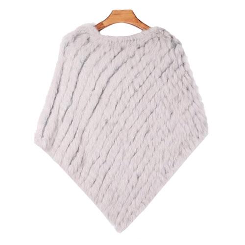 Gestreepte Bont Dames Poncho