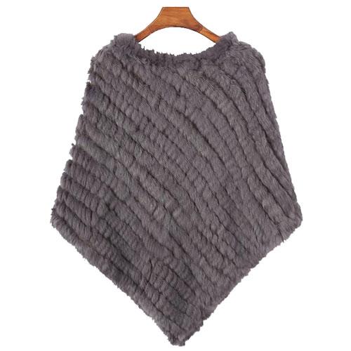 Gestreepte Bont Dames Poncho