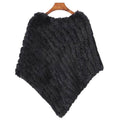 Gestreepte Bont Dames Poncho