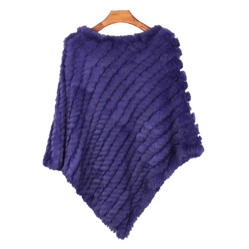 Gestreepte Bont Dames Poncho