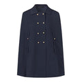 Jas Poncho Dames met Knopen