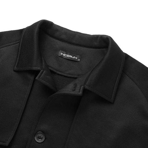 Heren Poncho Black Edition