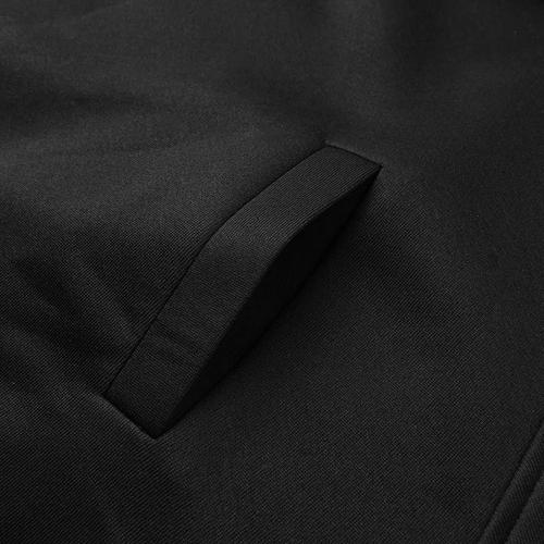 Heren Poncho Black Edition