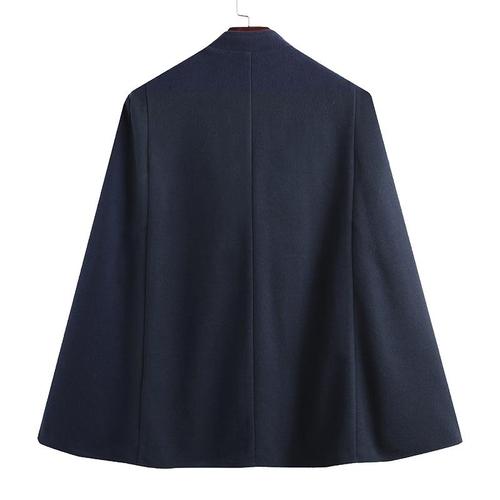 Chique Heren Poncho met Knopen