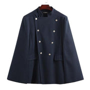 Chique Heren Poncho met Knopen