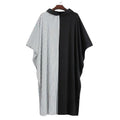 Extra Lange Tweekleurige Heren Poncho