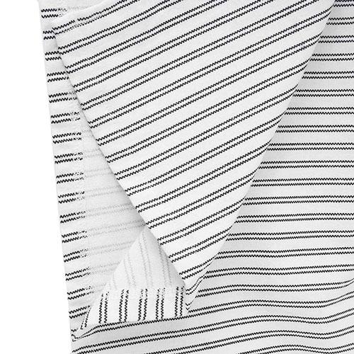 Maritieme Heren Poncho met Fijne Strepen