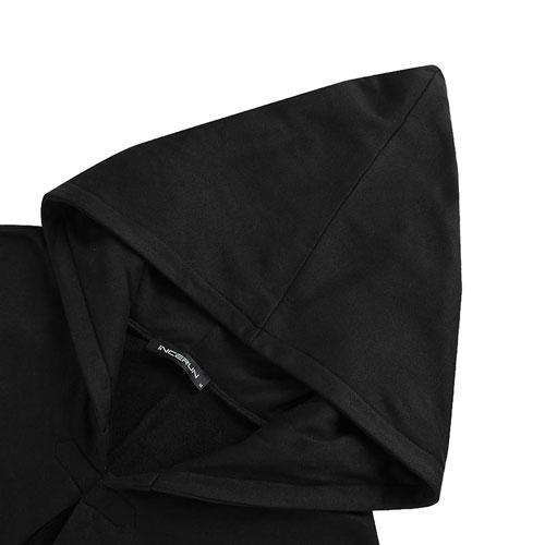 Winter Heren Poncho met Capuchon