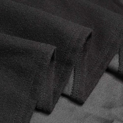 Lange Warme Heren Poncho